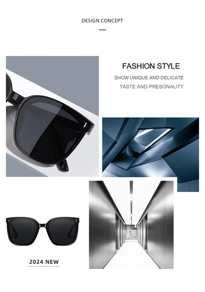 SZTZX New Trend Sunglasses For Women And Men Simple Design Decorative Glasses Car Driving Eyewear Unisex Sun Glasses UV400