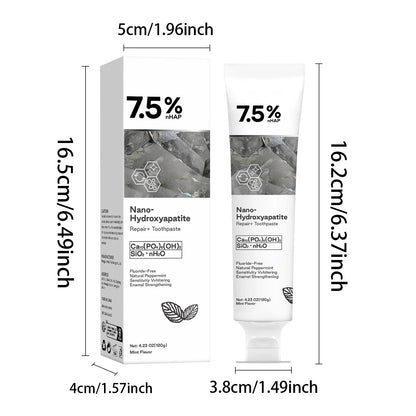Nano Hydroxyapatite Toothpaste Remover Coffee Tea Stain Improve Bad Breath Prevent Caries Teeth Whitening Toothpaste Products
