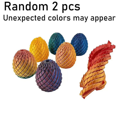 Transformable Slime Ball Creative Twist Finger Decompression New Dragon Egg Rotation Deformation Model Toy