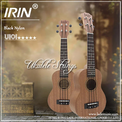 IRIN Professional Ukulele Strings Black Clear Nylon Strings Colorful Ukulele Strings Stringed Instrument Parts Accessories