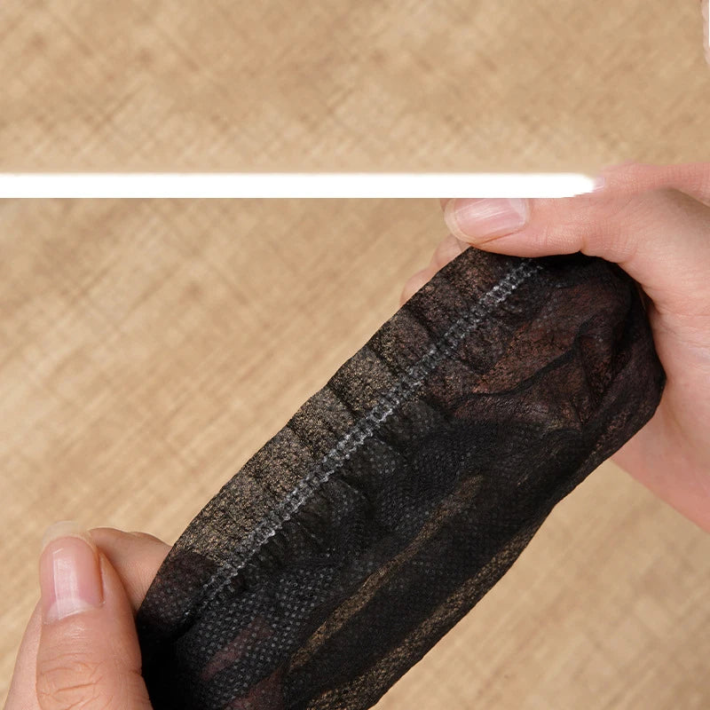 100 PCS Microphone Hygiene Cover Odor Removal Disposable Disposable Non-woven Windscreen Protective Mic Pad for KTV Karaoke Supp