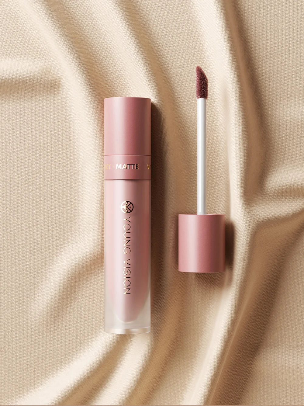 8 Color Nude Brown Matte Liquid Lipstick Velvet Sexy Dark Red Lip Glaze Non-stick Cup Not Easy To Fade Lip Gloss Lipstick Makeup