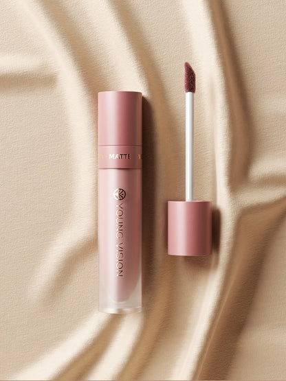 8 Color Nude Brown Matte Liquid Lipstick Velvet Sexy Dark Red Lip Glaze Non-stick Cup Not Easy To Fade Lip Gloss Lipstick Makeup