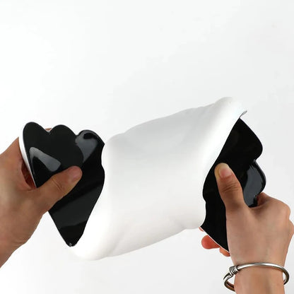 Keyboard Mouse Wrist Rest Angel Wing Memory Foam Mouse Pad Set Wrist Support Ergonomic Non-Slip For Office PC Laptop Easy Typing