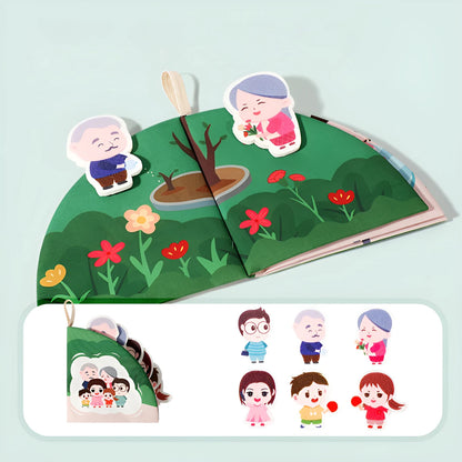 Children's Fabric Books, Book Baby Toys, Educational and Stimulating for Children, Parent-Child Interaction Toys
