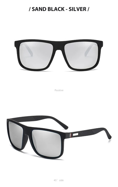 Fashion Vintage Square Polarized Sunglasses Men Women Luxury Brand Designer Men's Sun Glasses Driving Fishing UV400 Eyewear Man
