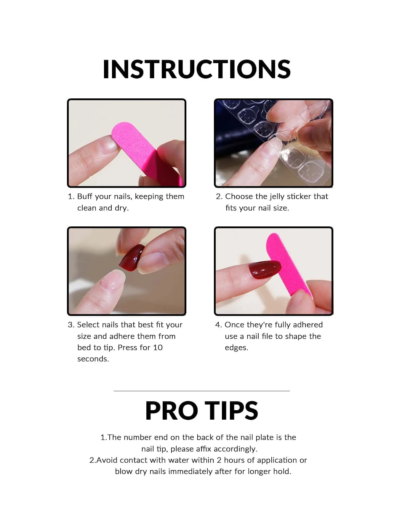 24PCS nude pink short square fake nails, Gold lines, love design, full cover fake nail set, 1 nail file and 1 nail glue sticker