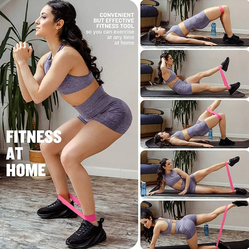 Tension Band Elastic Band, Yoga Fitness Shaping Legs Core Exercise, Strength Rehabilitation Training, Circular Resistance Circle