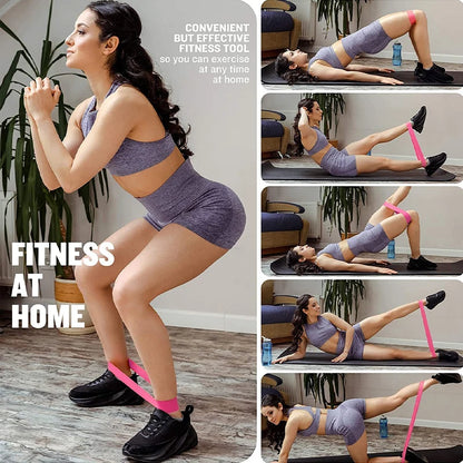 Tension Band Elastic Band, Yoga Fitness Shaping Legs Core Exercise, Strength Rehabilitation Training, Circular Resistance Circle