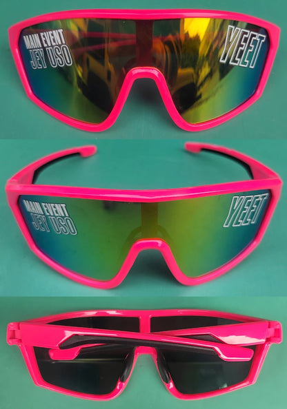 Jey Uso YEET Sunglasses Sports Shades MAIN EVENT Blue Glasses Bloodline USOS RARE Colors Motorcycle Glasses