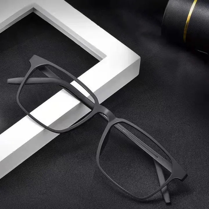 Pure Titanium Progressive Reading Glasses Men Women Near and Dual-use Anti-Blue Light Adjustment Eyewear