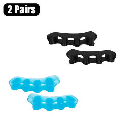 Toe Separators Doctor Recommended Correct Foot and Bunion Pain,Plantar Fasciitis Toe Straightener to Improve Functional Mobility