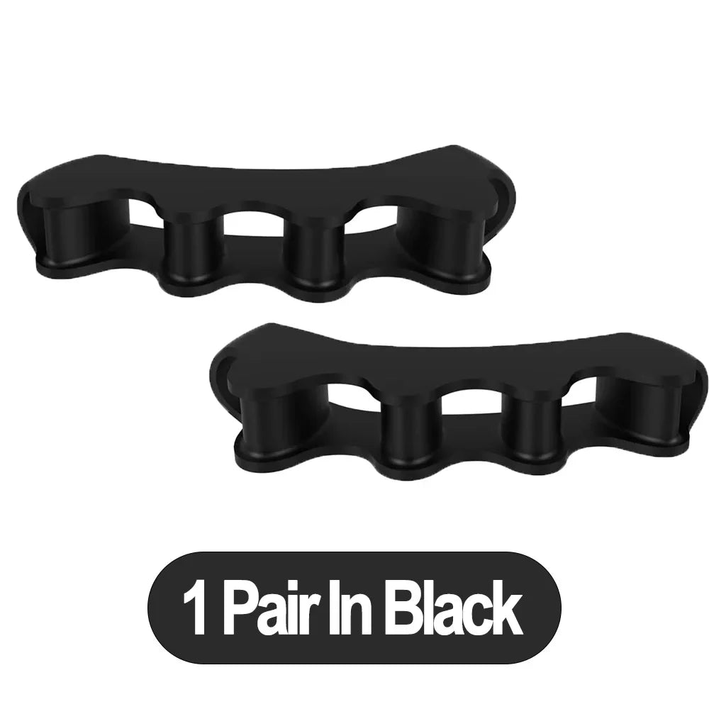 Toe Separators Doctor Recommended Correct Foot and Bunion Pain,Plantar Fasciitis Toe Straightener to Improve Functional Mobility