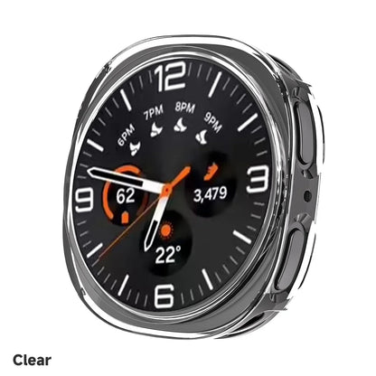Glass+case For Samsung Galaxy watch 8 40mm 44mm scratch-resistant full-coverage screen protector For Samsung Galaxy watch8 Cover