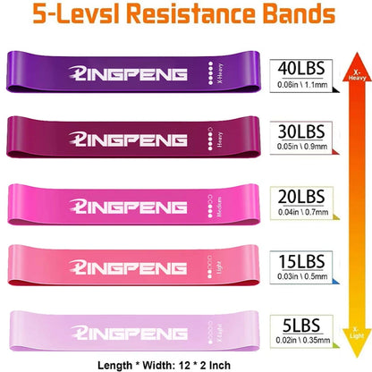 Tension Band Elastic Band, Yoga Fitness Shaping Legs Core Exercise, Strength Rehabilitation Training, Circular Resistance Circle