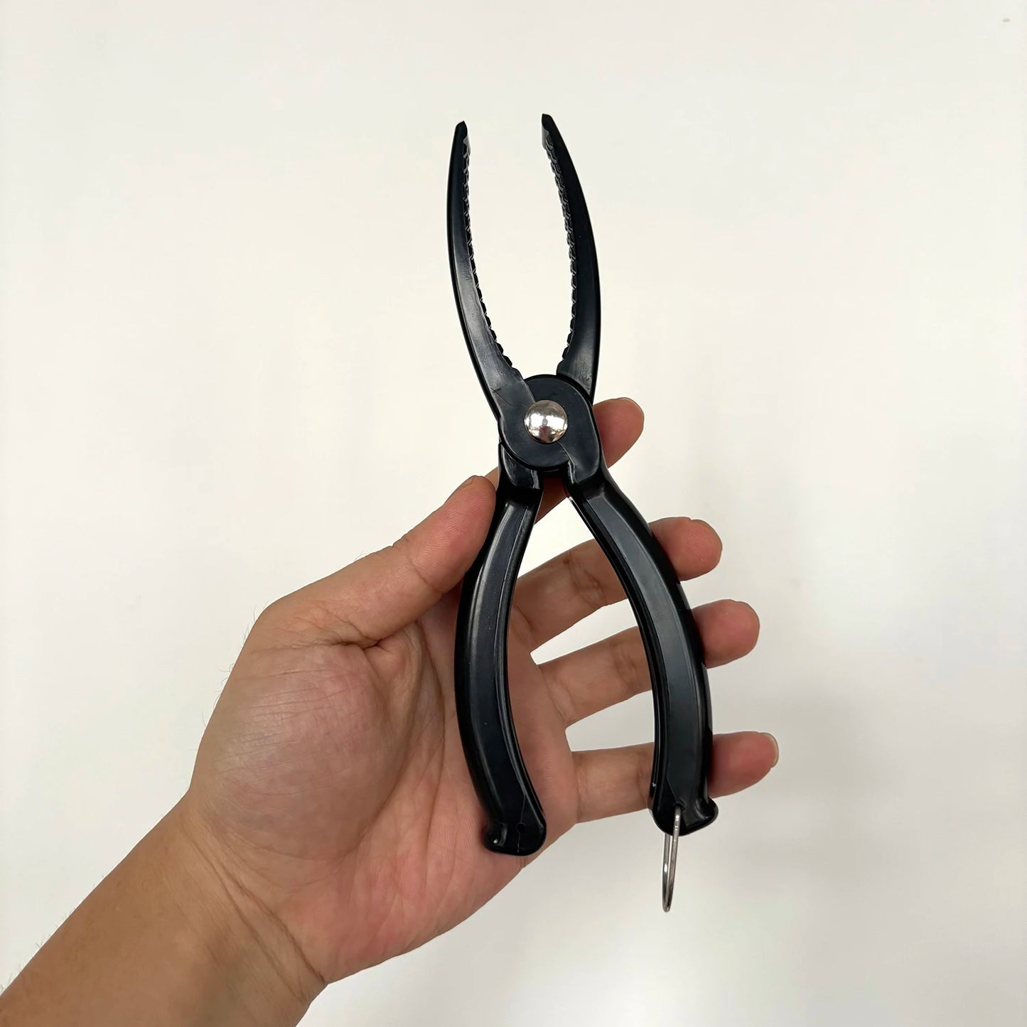 Durable anti slip handle fish control pliers, fishing pliers control pliers, firm grip - essential tools for anglers and fishing