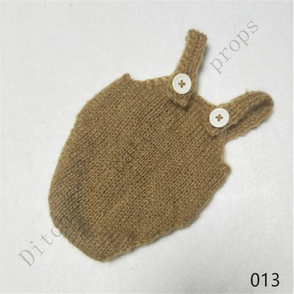 Mohair Shorts Pants Newborn Photography Props Hand-woven