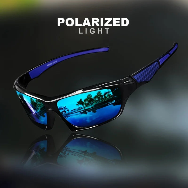 1/3PCS Sports Polarized Sunglasses for Men Lightweight Night Vision Male Shades Cycling Driving Fishing Fashion Mirror Sunglass