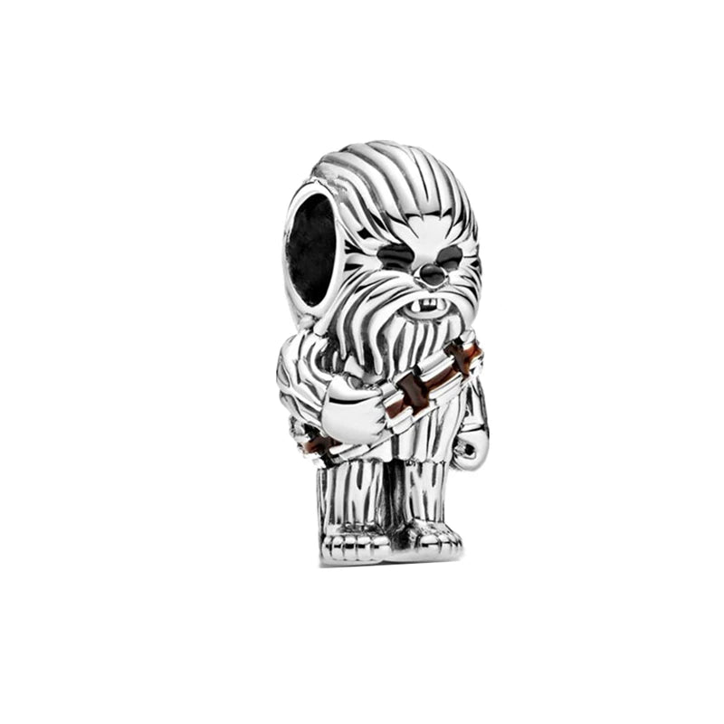 Star Wars Charm Beads Pendant fit Original Snake Silver Bracelet Necklace Beads for Diy Jewelry Women Gift