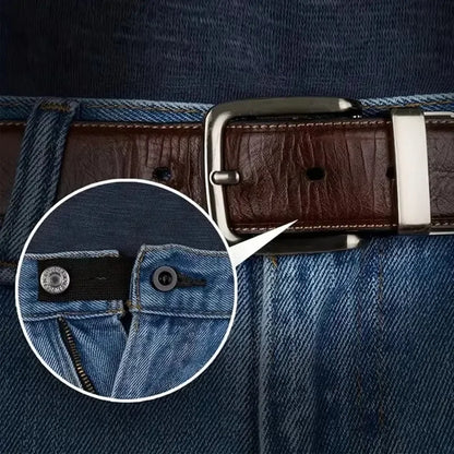 5pcs Pant Extender Belt Unisex Waist Band Tight Trousers Jeans Skirts Maternity Button Hooks Garment DIY Sewing Supplies