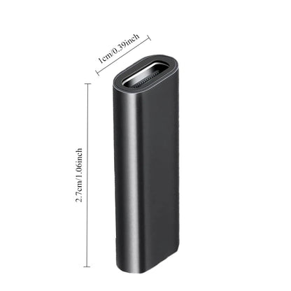 USB C Female to Female Adapter USB C 3.1 Coupler for Connecting Two Type C Cable, for Phone Tablet and Extension Connecto