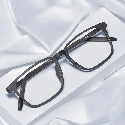 Pure Titanium Progressive Reading Glasses Men Women Near and Dual-use Anti-Blue Light Adjustment Eyewear