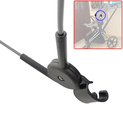 Buggy Awning Clasp For Cybex Mios 2/3 Priam 3/4 2019~2026 Stroller Roof Clamp Canopy Rod Clip Adjustable Knob Sunshade Connector