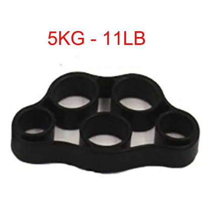 1/2/3/4/8pcs Hand Gripper Silicone Finger Expander Exercise Hand Grip Wrist Strength Trainer Finger Exerciser Resistance Bands