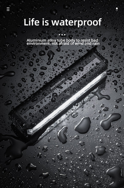 OFFBONDAGE Bicycle Light Front  Bike Light Waterproof Flashlight USB Charging MTB Road Cycling Lamp Accessories
