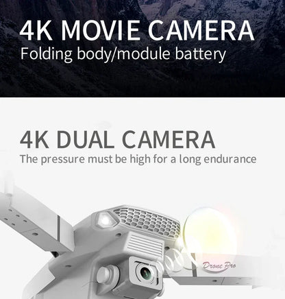 New E88 Pro RC Drone 4K 1080P Wide Angle Dual HD Camera Foldable Quadcopter WiFi FPV Altitude Hold