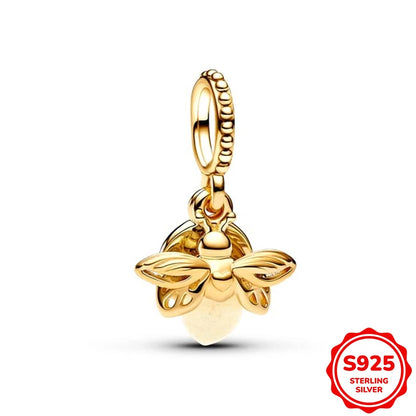 Hot Sale Charms Silver 925 Disney Pendant Beads Fits 3mm Bracelet Bangle Necklace For Women Luxury DIY Jewelry Making Fine Gifts