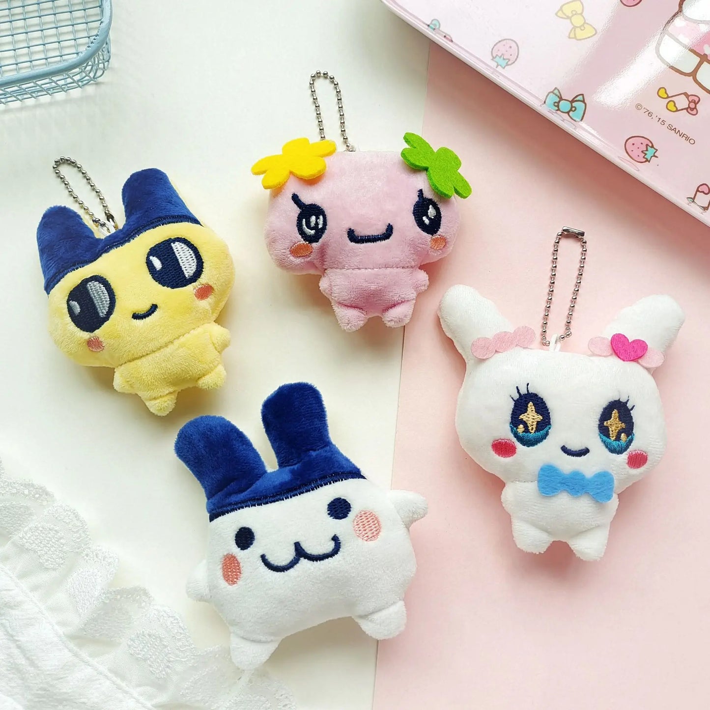 Japanese Plush Cartoon Takuma Song Doll Pendant Cute Sweetheart Jima Meiji Doll Brooch Bag Pendant Valentine's Day Gift