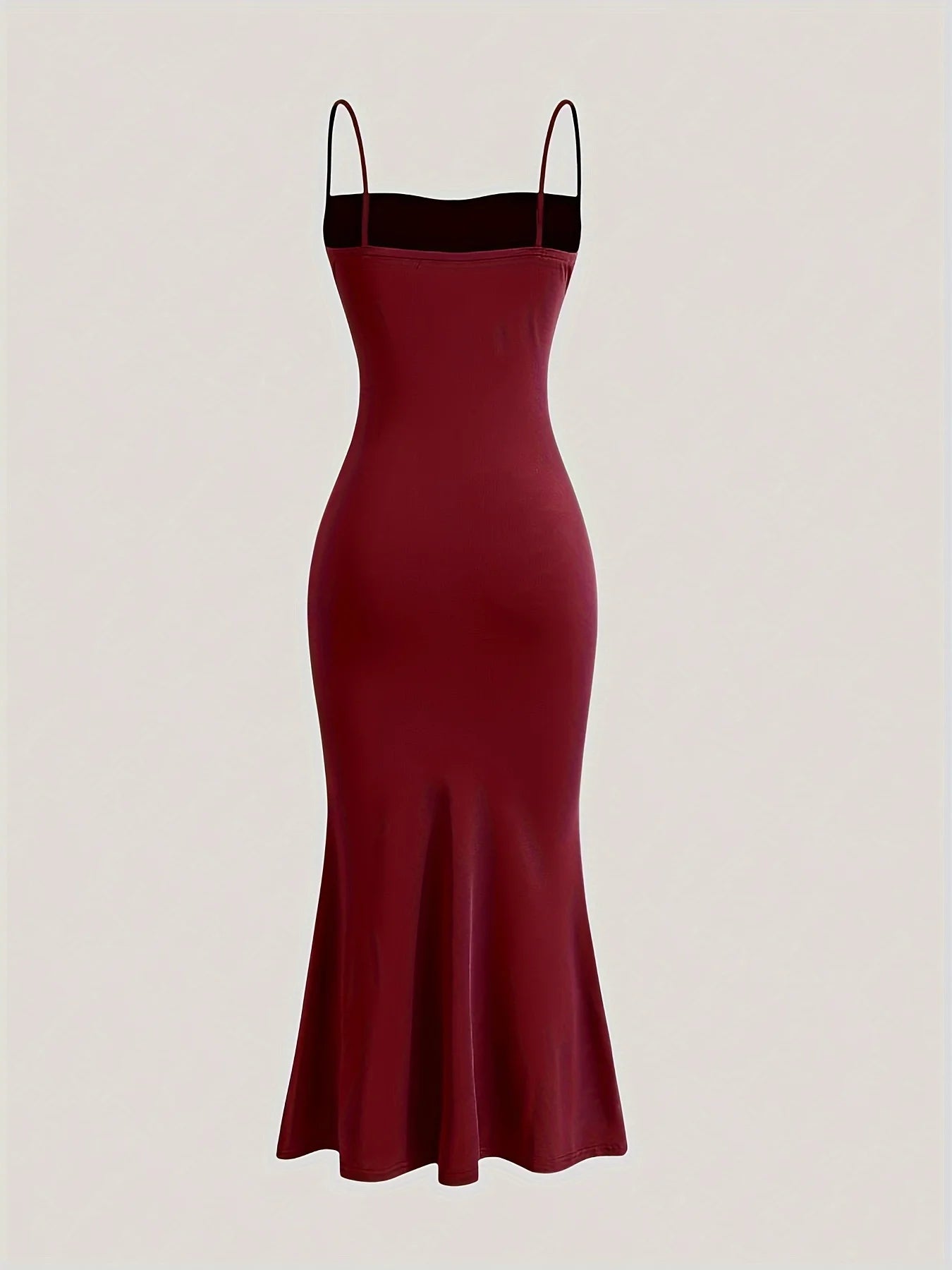 Women's Solid Color Ruched Cami Dress, Elegant Sleeveless Dress for Party Evening Formal Occasions, Ladies Summer Dress