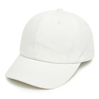 Baby Girl Baseball Caps Pink Black White Gray Children Low Profile Sun Hat Kids Boy Running Headwear Clothing Accessories