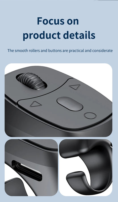 Cell Phone Scrolling Ring Wireless Finger Shutter Remote Control Page Turner Mobile Phone Controller BT For Travel