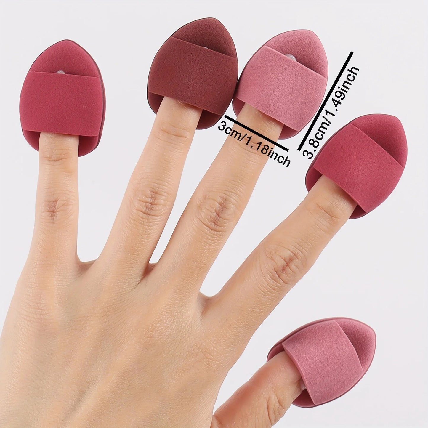Finger Air Cushion Sponge Powder Puff Set Makeup Powder Puff Liquid Foundation Foundation Concealer Makeup Puff Wholesale