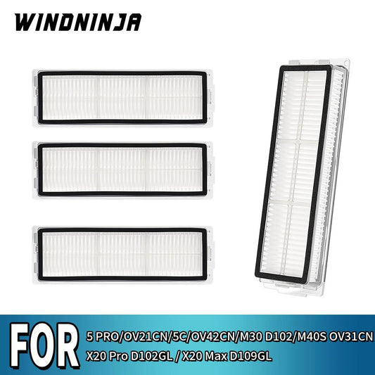 For Xiaomi M40S OV31CN M30 D102 X20 Pro D102GL X20 Max D109GL 5 PRO /5 C Vacuum Cleaner HEPA Filter Part