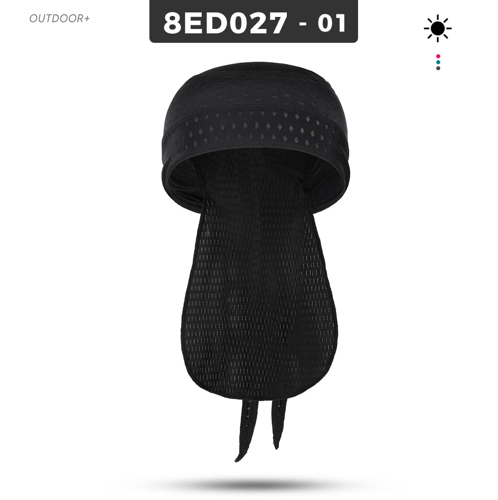 Summer Breathable Running Caps Pirate Hat Outdoor Sport Sun Protection Headscarf Cycling Helmet Liner Quick Dry Beanies Bandana