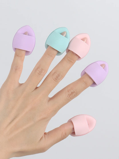 Finger Air Cushion Sponge Powder Puff Set Makeup Powder Puff Liquid Foundation Foundation Concealer Makeup Puff Wholesale