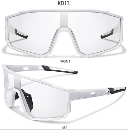 Fashion Brand Men Women Bicycle Photochromic Eyewear MTB Bike Fishing Running Cycling Sports Sunlasses Comfortable Goggles