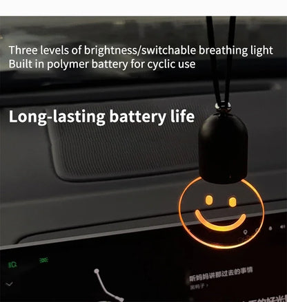 Car mounted small light bulb, interior decoration, car decoration, ambient light, pendant style creative car hanging night light