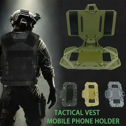 NEW Tactical MOLLE Folded Navigation Board Mobile Phones Navigator Holder Vest Chest Bag Admin Panel Hunting Vest Accessories