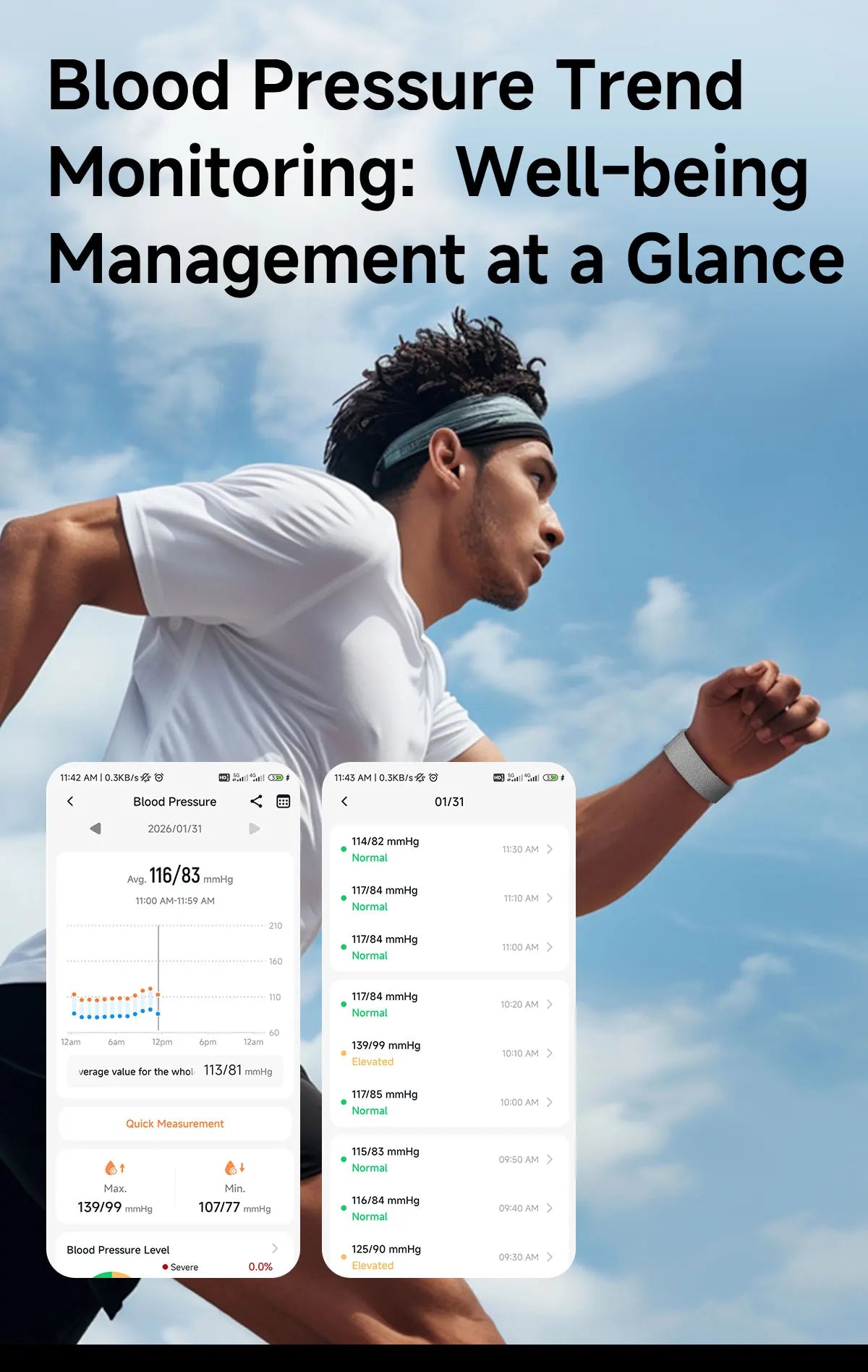 VWAR Loop Life Fitness Tracker ECG+PPG SpO2 Sport Smart Bracelet Heart Rate Blood Pressure Monitor Pedometer Smartwatch Band