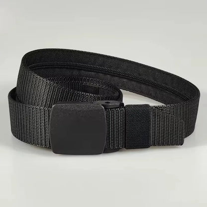 New Travel Cash Anti Theft Belt Waist Bag Women Portable Hidden Money Strap Belt Wallet Waist Pack Men Hiding Belt For Men Women