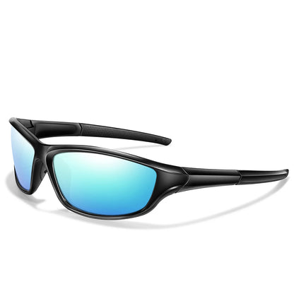 Men and Women Polarized Fishing Sunglasses Outdoor Sports Cycling Driving Hiking Eyewear Camping Travel Transparent Frame UV400