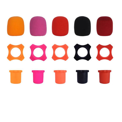 KTV Microphone Microphone Silicone Protective Cover Drop-proof Dustproof Sponge Cover