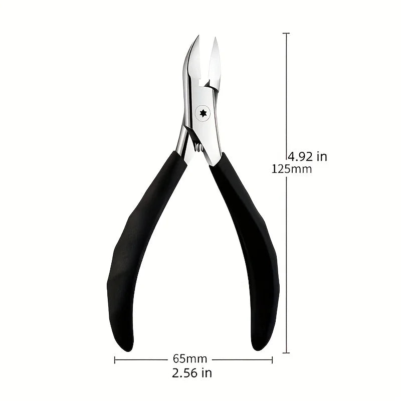 Toenail Clippers Nail Cutters Professional Pedicure Paronychia Tools Manicure Sets Stainless Steel Sharp Curved Blade Big Pliers