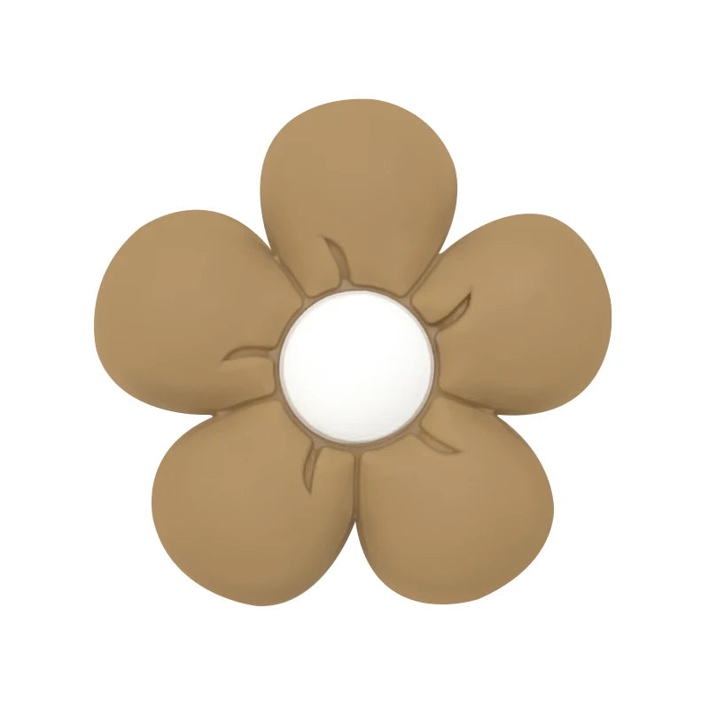 1/3/10pcs Silicone Flower Pacifier Clips Food Grade Teethers For Baby DIY Baby Soother Nursing Pacifier Chain Accessories