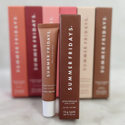 Summer Fridays Lip Balm Moisturizing Mirror Lip Gloss Lip Vanilla Pink Sugar Pink Guava Smell Lipstick Transparent Oil Makeup