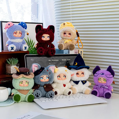 Mystery Werewolf Plush Blind Box - Game Night Role Play with Angel Demon Seer Sighted Characters for Fun Interactive Gaming